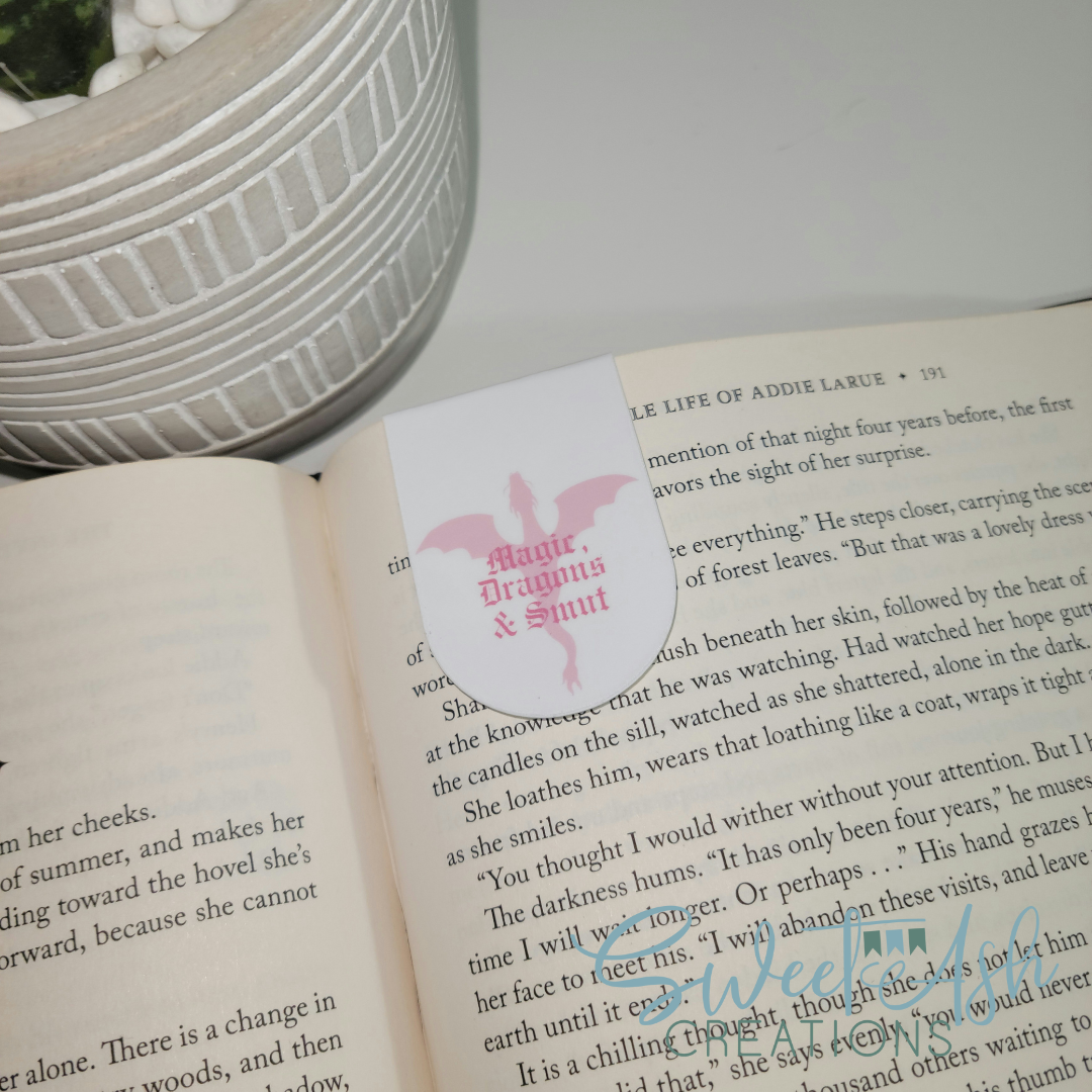 Magic, Dragons & Smut Magnetic Bookmark