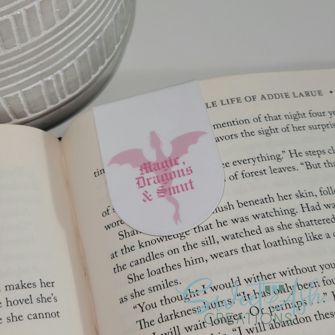 Magic, Dragons & Smut Magnetic Bookmark
