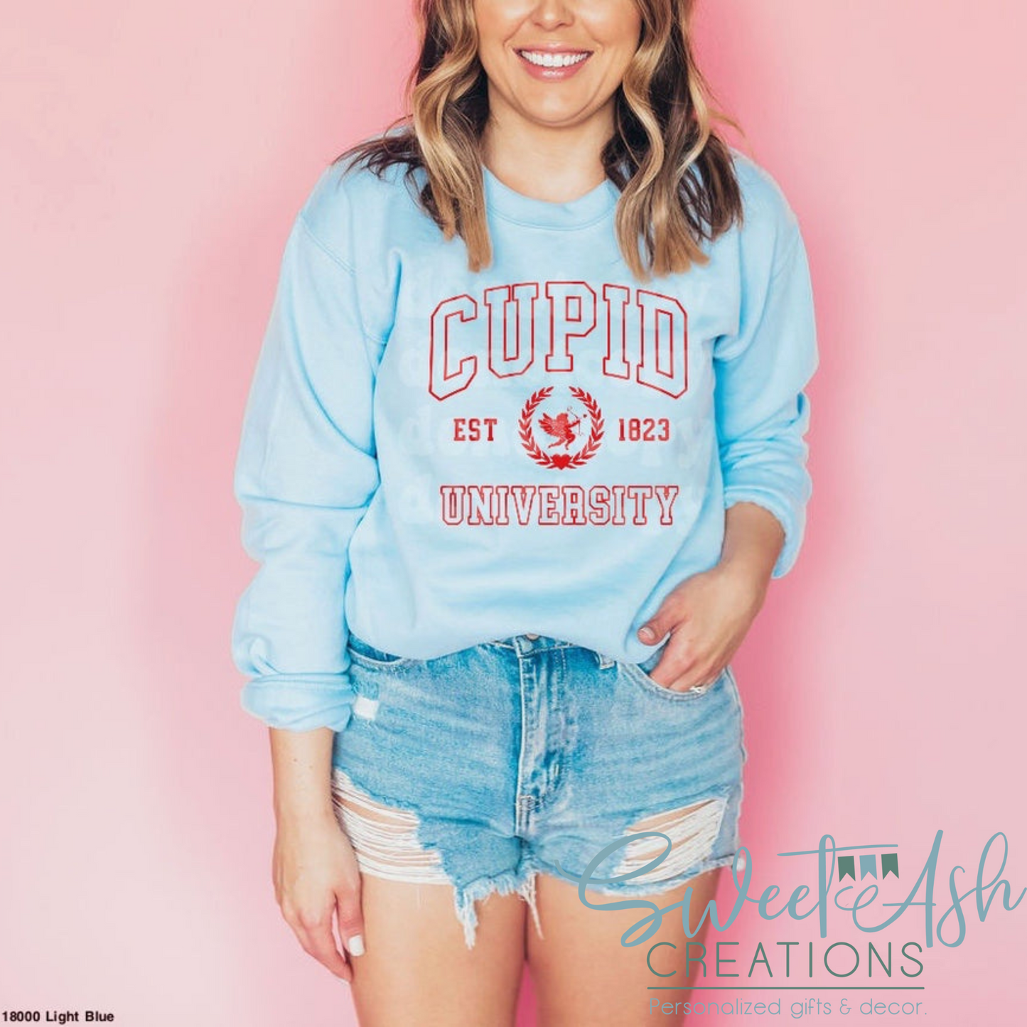 Cupid University Crewneck Sweatshirt