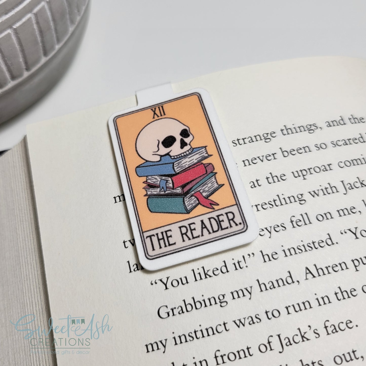 The Reader Tarot Card Magnetic Bookmark