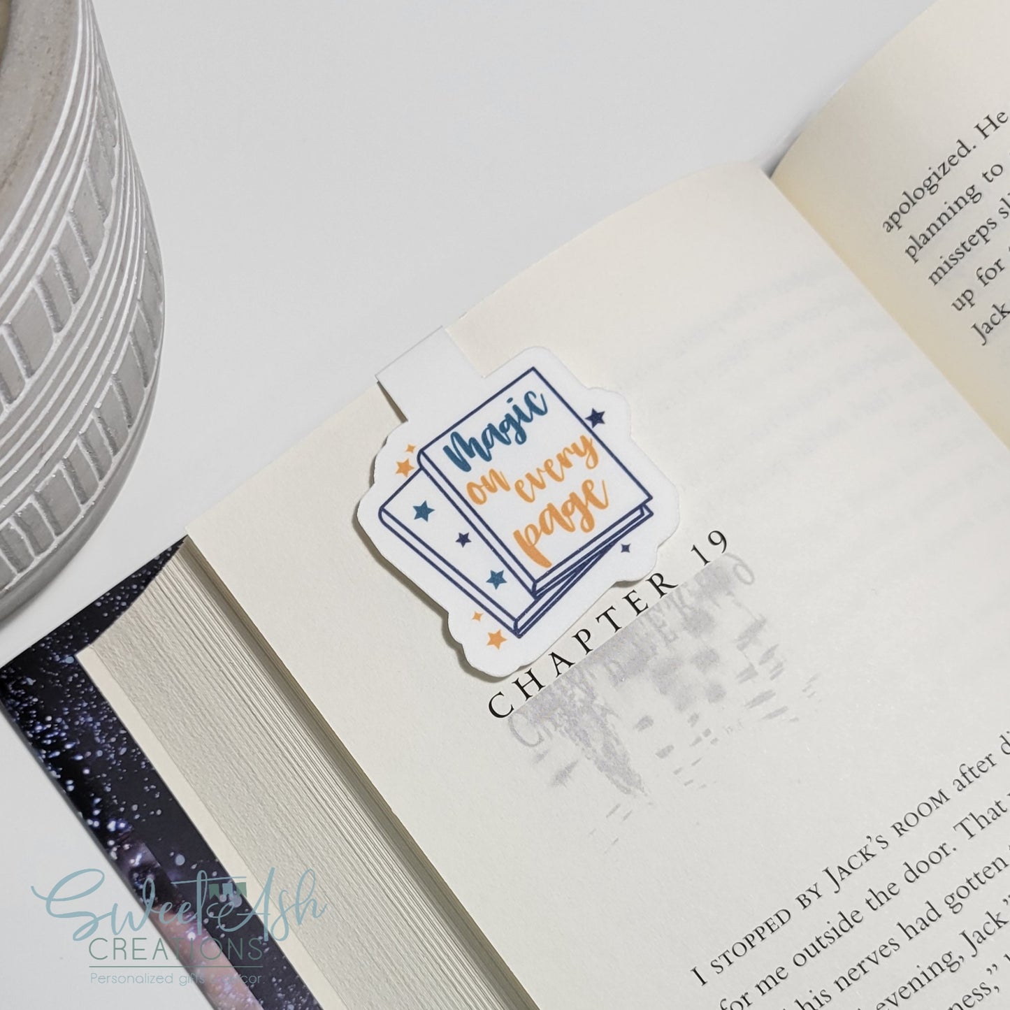 Magic on Every Page Magnetic Bookmark