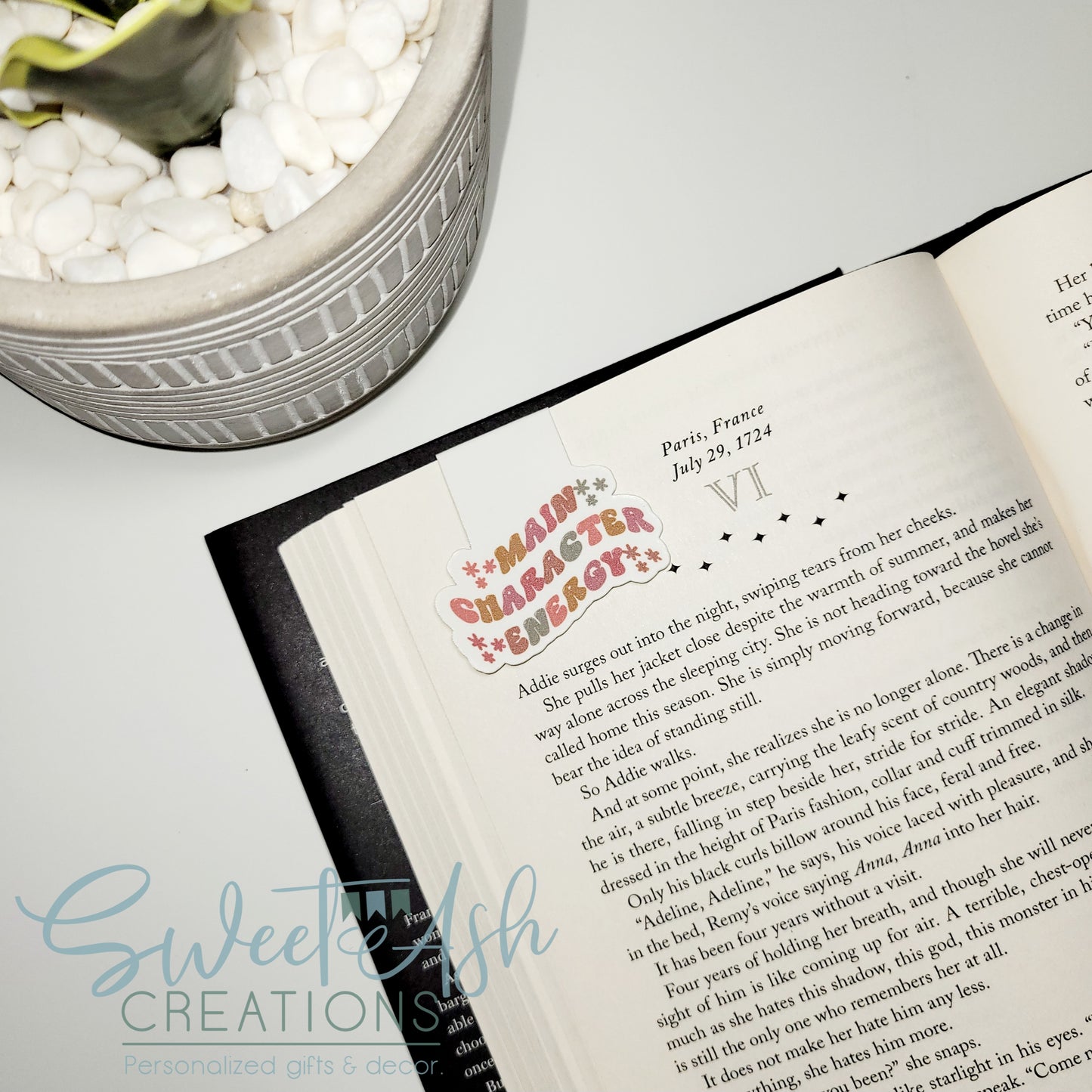 Main Character Energy Magnetic Bookmark