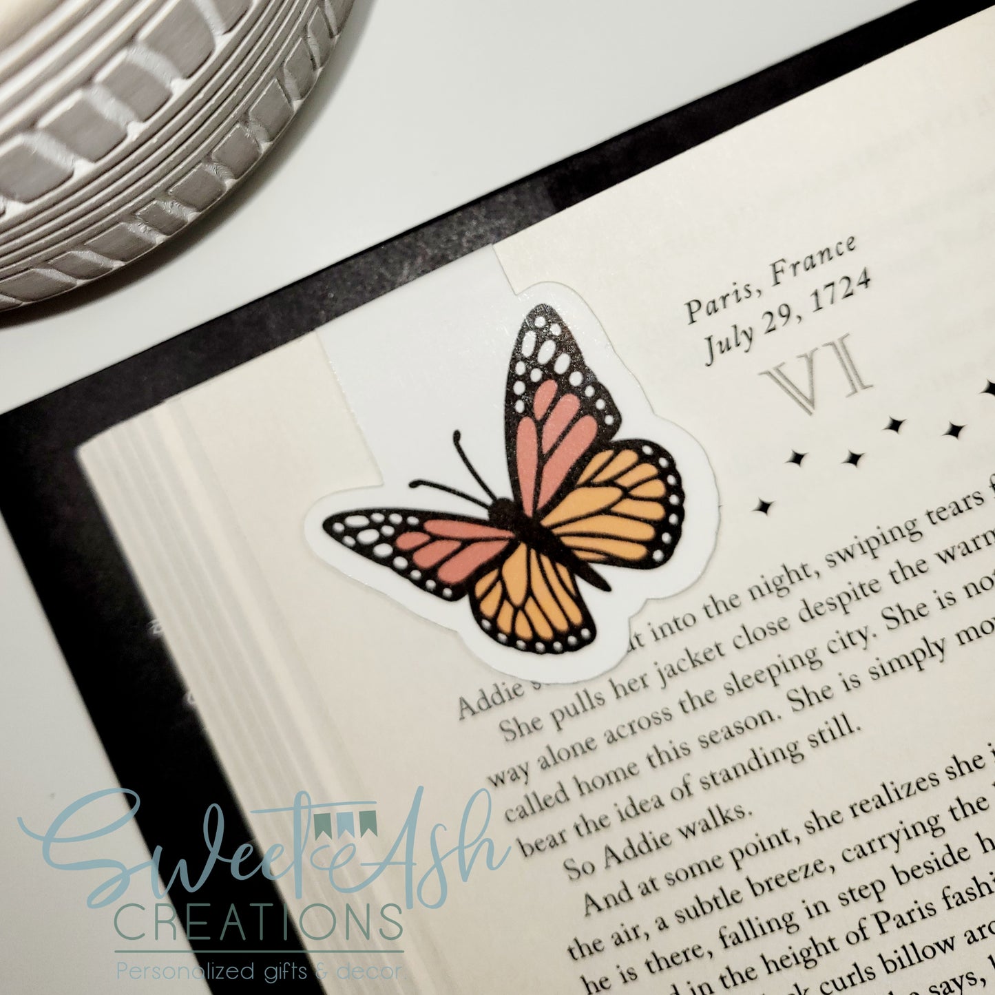 Monarch Butterfly Magnetic Bookmark