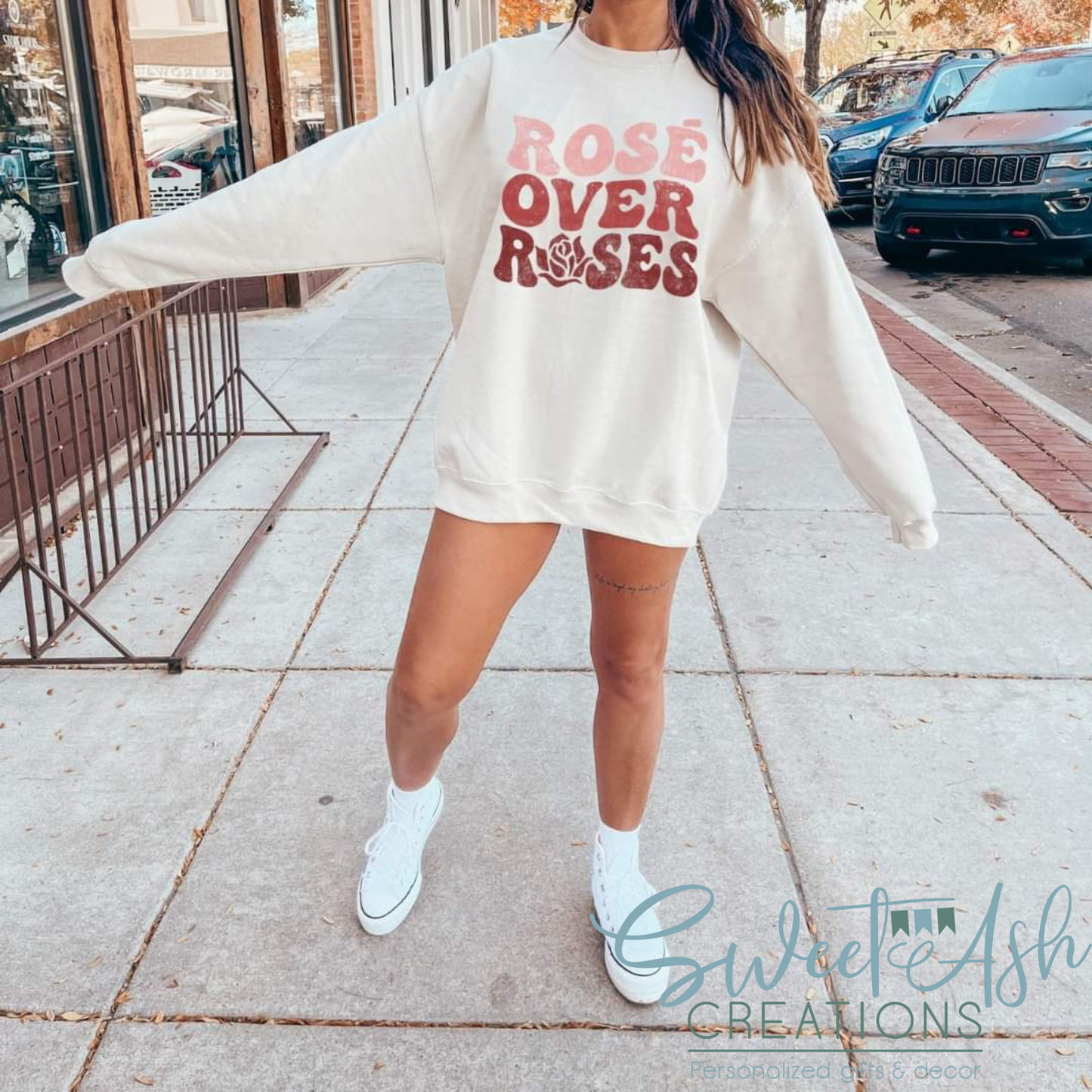 Rosé over Roses T-Shirt