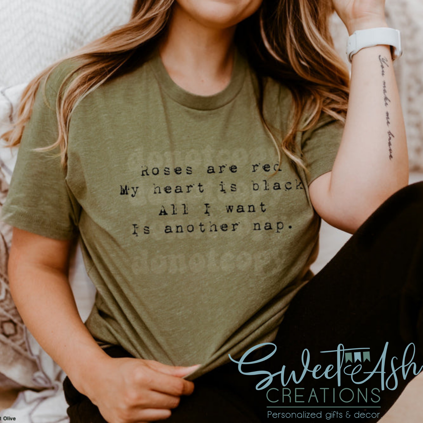 Roses are Red My Heart is Black T-Shirt