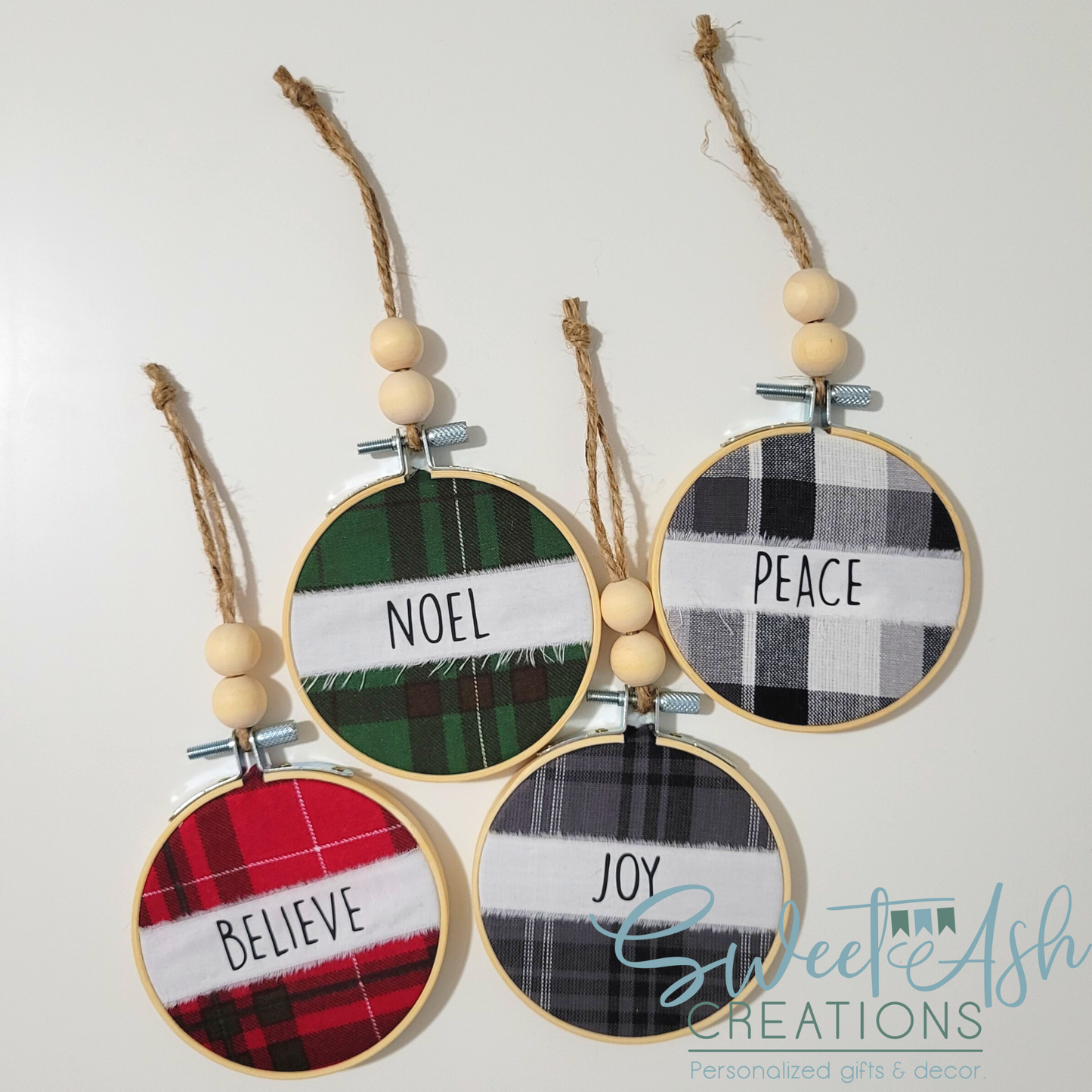 Christmas Words Ornament