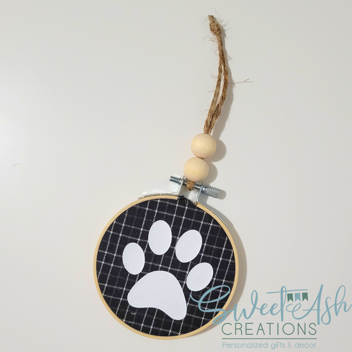 Paw Print Ornament