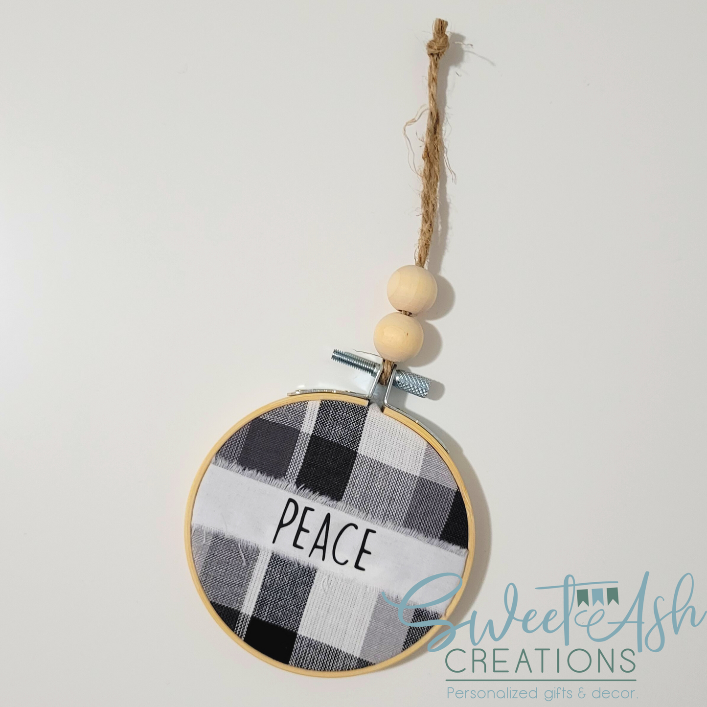 Christmas Words Ornament