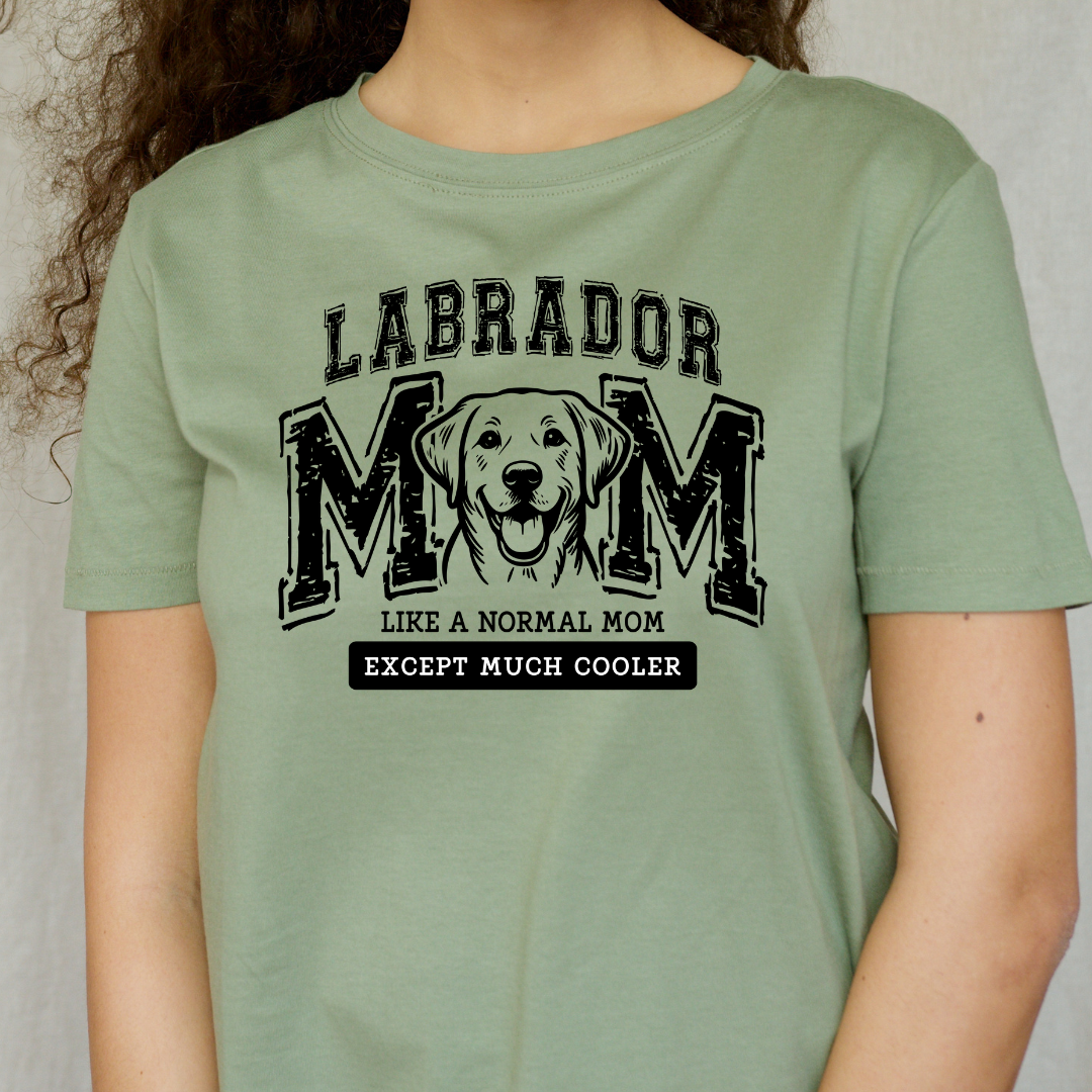 Cooler Labrador Mom Short Sleeve T-Shirt