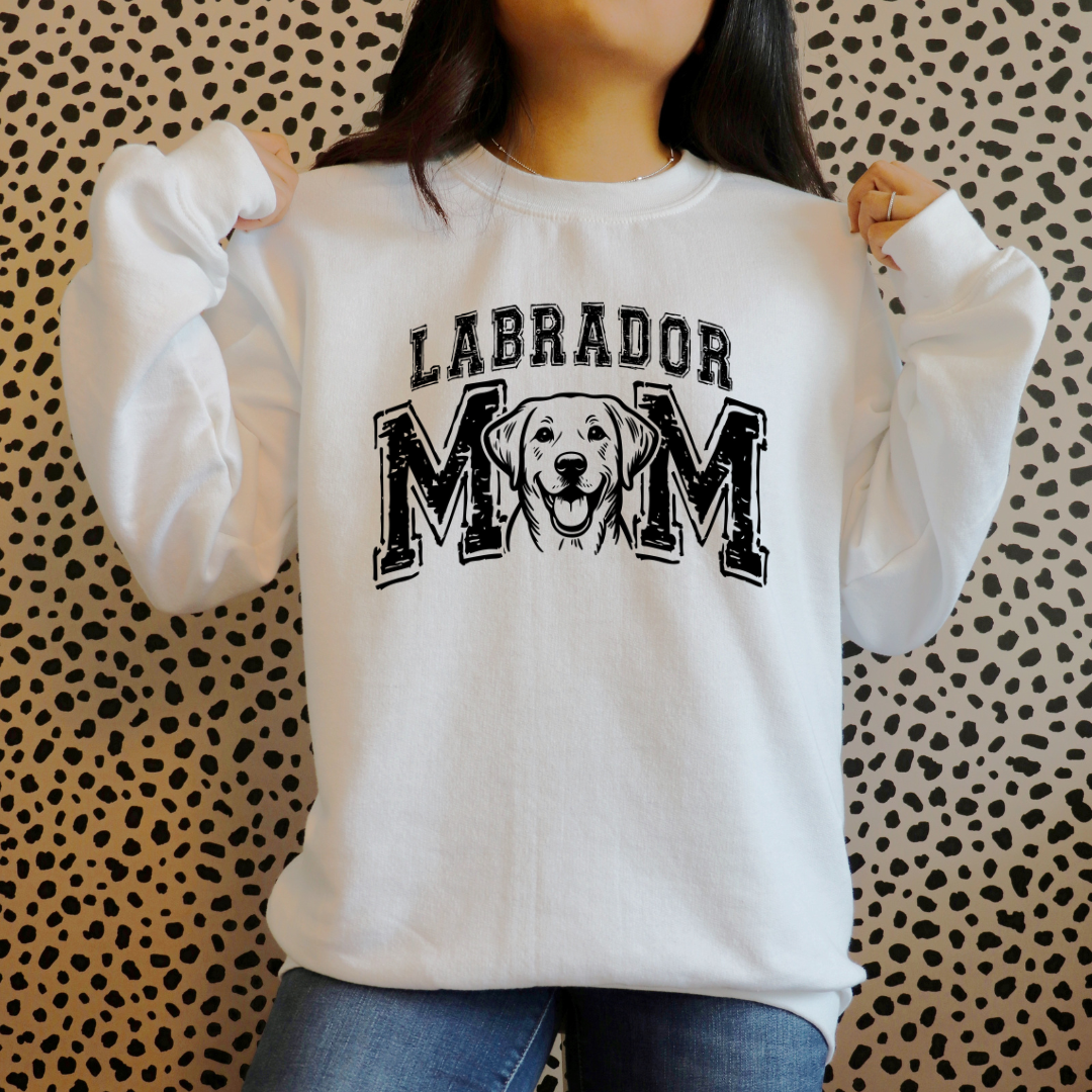 Labrador Mom Crewneck Sweatshirt