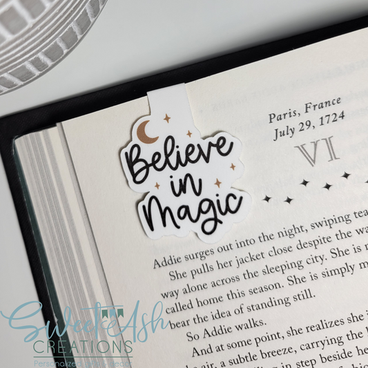 Believe in Magic Magnetic Bookmark