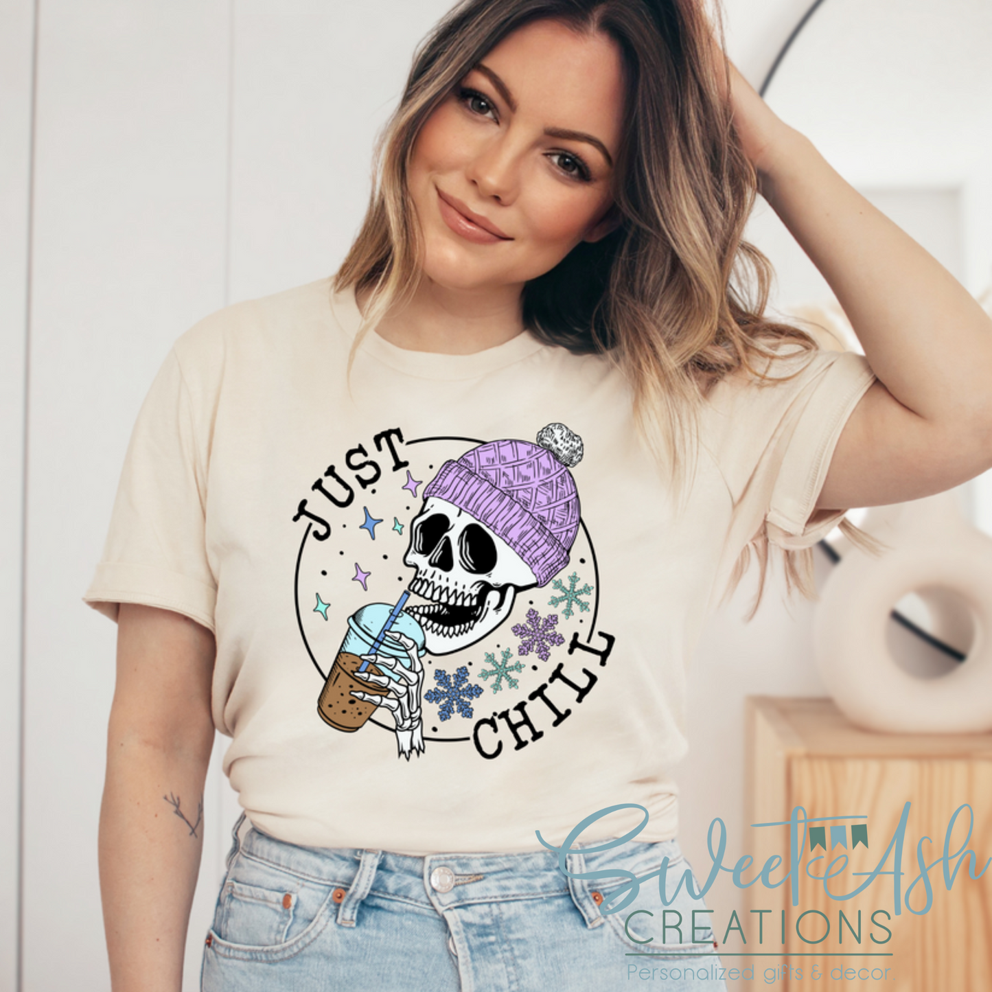 Just Chill Skelly T-Shirt