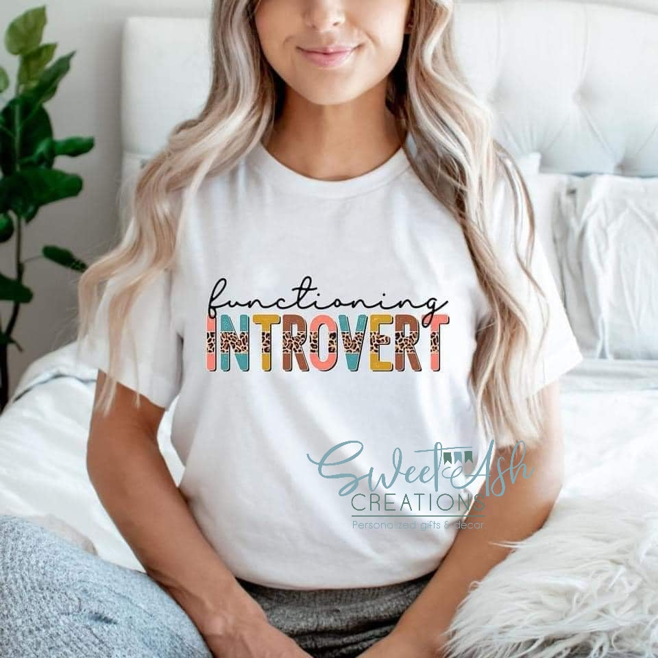 Functioning Introvert Crewneck Sweatshirt