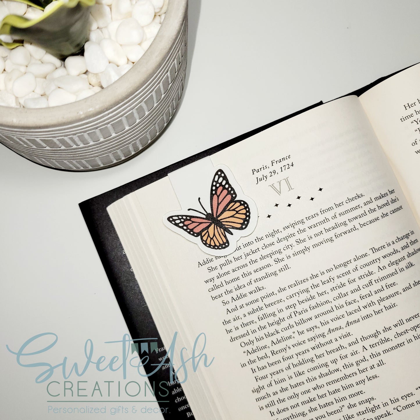Monarch Butterfly Magnetic Bookmark